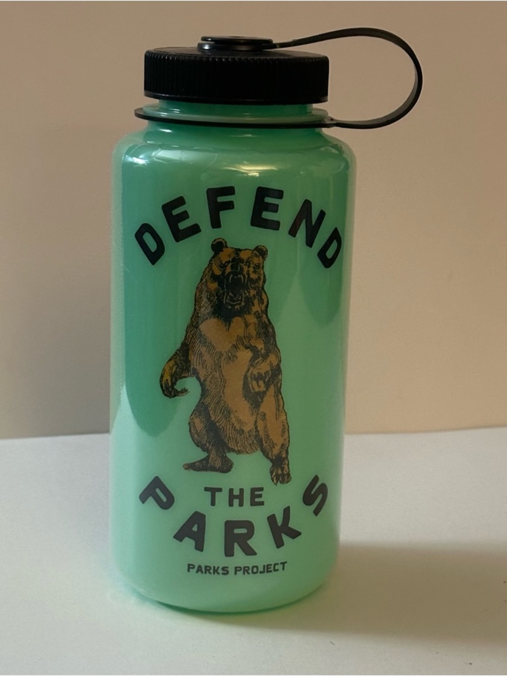 Parks Project x Nalgene Defend The Parks Green Bear Nalgene Water Bottle 32 oz